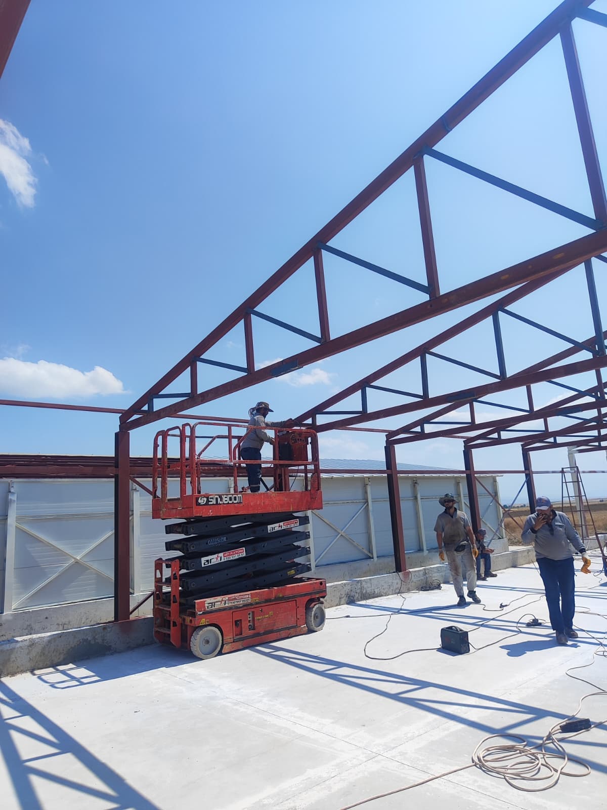 Afyonkarahisar Platform ve Manlift Kiralama saha çalışması
